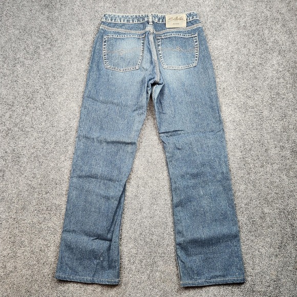 Vintage Silver Jeans Mens 29x28 Blue Straight‎ Leg Denim Casual Made Canada - Picture 2 of 8
